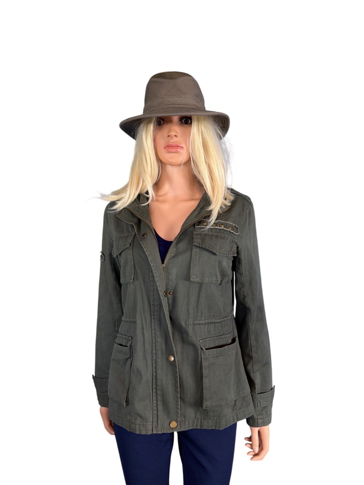 Tilley T4MO-1 Airflo Unisex Hikers Hat 7 3/8 59cm Large Gray