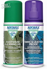 Fabric & Leather Footwear Cleaning and Waterproofing Duo-Pack, 125Ml, Spray On,