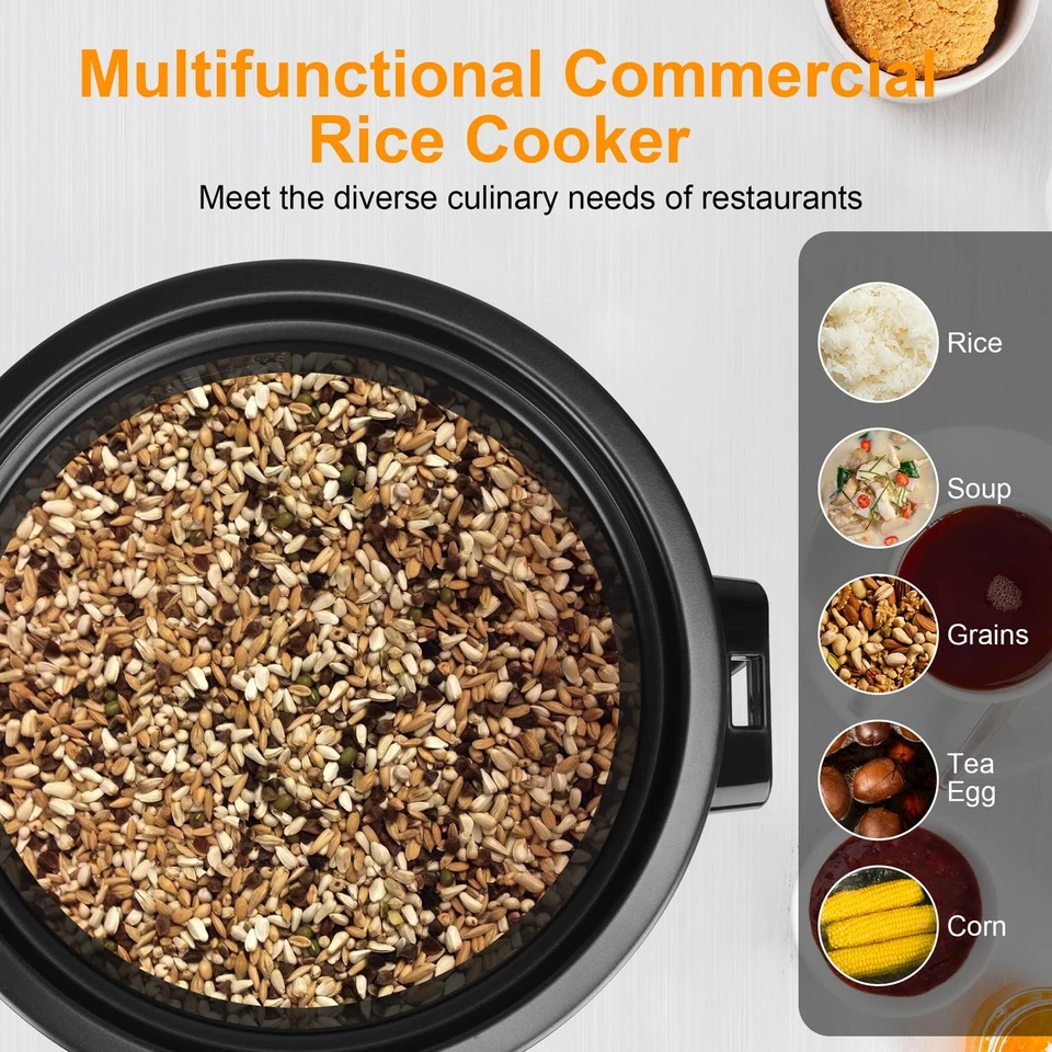 Hervidor/arrocera comercial de 40 tazas (40 tazas) Foto 4 de 4