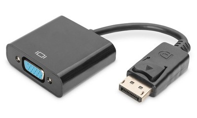 DIGITUS KABELADAPTER DISPLAYPORT FÜR MONITOR, PC, LAPTOP 1080P 60HZ FHD 0 15M