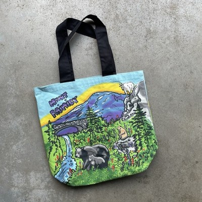 Mount Rainier Custom Tote Bag Shopping Sack