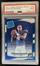 2017 Panini Donruss Optic Deshaun Watson RC Rated Rookie #195 Texans PSA 9