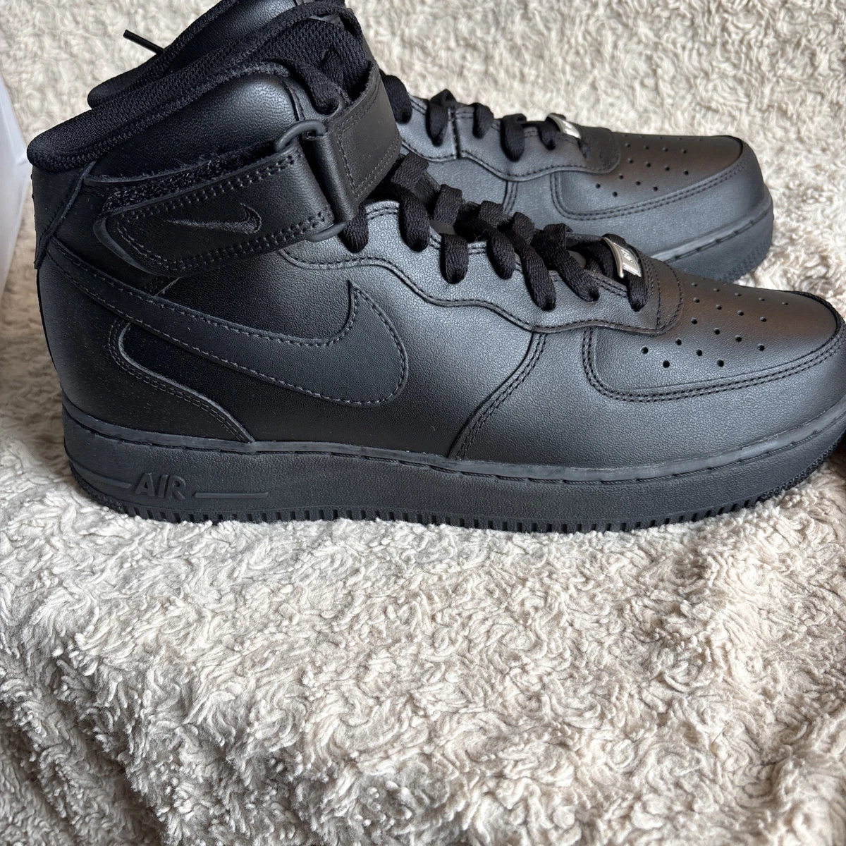 Nike Air Force 1 07 Mid Black for Sale | Authenticity Guaranteed