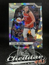 2024 Panini Prizm WNBA Stefanie Dolson Ice Prizms #34