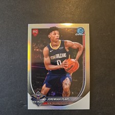 JEREMIAH FEARS RC - SP RED ROOKIE VARIATION REFRACTOR #BRR-7 - 2025-26 Bowman