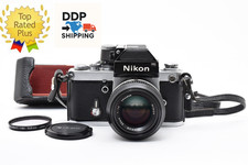 MINT Nikon F2 Photomic DP-1 35mm Silver SLR Film Camera Ai 50mm f1.4 JAPAN