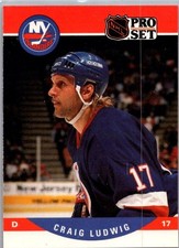 1990-91 Pro Set - Craig Ludwig #484