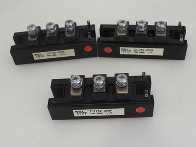 3x Fuji  Electric 2DI750-050A IGBT Transistor Modul Powermodul