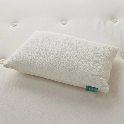 Avocado 100% Certified Natural Organic Bed Pillow Queen 19  x 29  New Open Box
