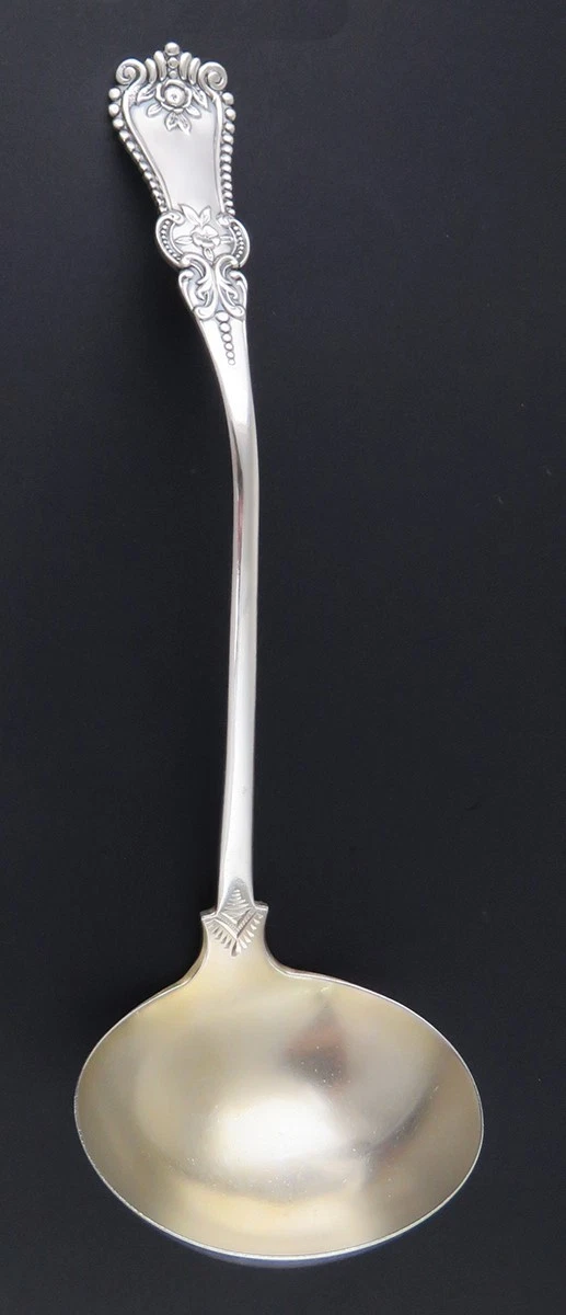 Lovely Vintage Antique Sterling Silver Fessenden Alice Pattern Ladle