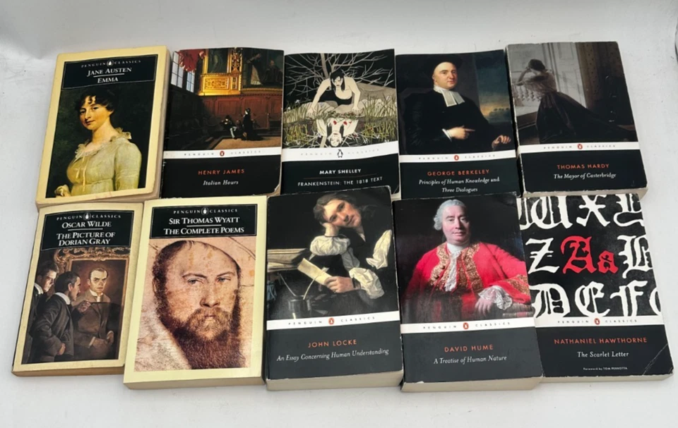 Lot Of 10 Penguin Classics Paperback Books - Hardy Austen Locke Hawthorne - Good - Image 2 of 4