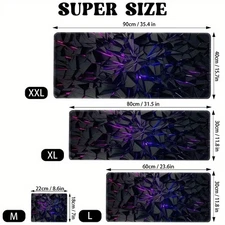 40*90cm Extra Large Gaming Desk Mat - XXLXLLM Sizes Available - Non-Slip Surface