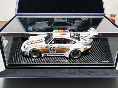 TGM Model 1/18 Porsche RWB 964 White apple Resin Model Car--89# - Picture 2 of 13
