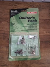 New Singer Quilters Pack Darning Embroidery Blind Applique Feet