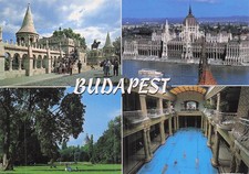 HUNGARY BUDAPEST FISHERMAN S BASTION AND PARLIAMENT