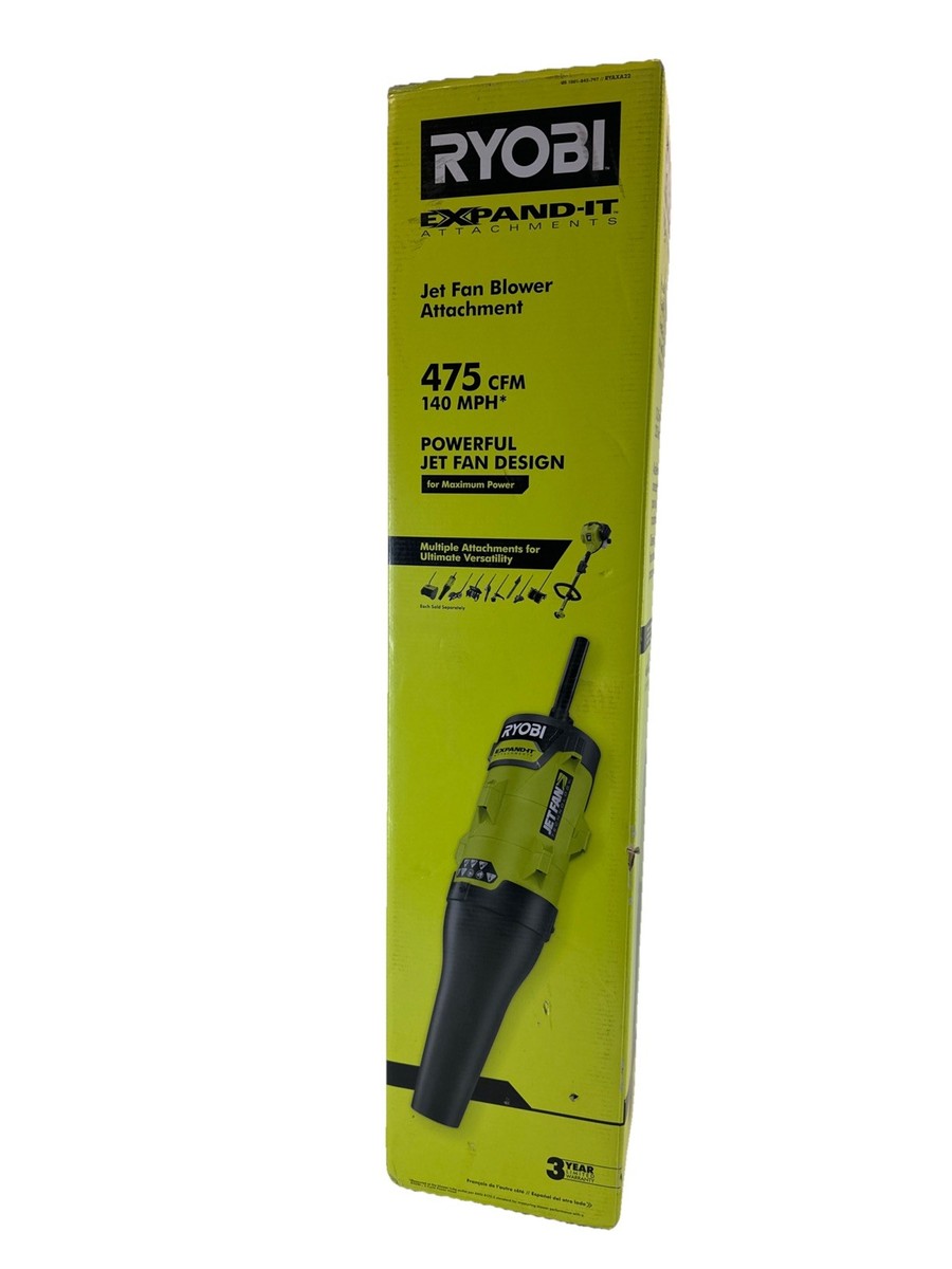 Ryobi RYAXA22 Expand-It Jet Fan Blower Attachment 475 CFM