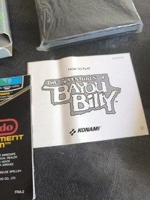 The Adventures of Bayou Billy / Nintendo NES / PAL B / FAH-1