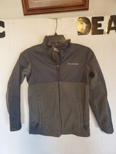 Unisex Youth Columbia Sportswear Jacket Medium Black Steens Mt Overlay