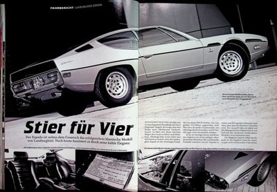 Motor Klassik 11/2008 Lamborghini Espada 400 GT im Fahrbericht (inkl. Kaufberatu