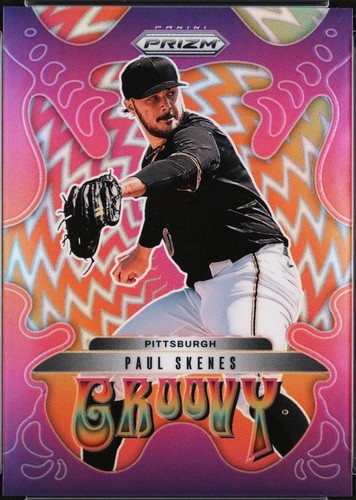 Paul Skenes 2025 Panini Three and Two - ON CARD AUTO /99 JERSEY