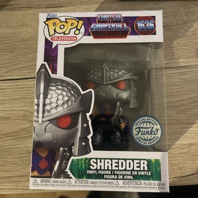 TURTLES OF GREYSKULL SHREDDER FUNKO POP #1636 SPECIAL EDITION BRAND NEW IN BOX