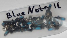 Einige Schrauben some Screws Abdeckungen Colani Highscreen Bluenote II