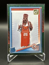 2025 Panini Donruss WNBA - Rated Rookie Saniya Rivers #92 Green Shimmer (RC)