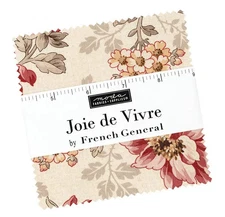 Moda - Joie De Vivre Charm Pack by French General 42 pcs