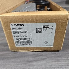 Siemens Gma226.1U Electric Actuator,-25 To 130F,90 Sec.