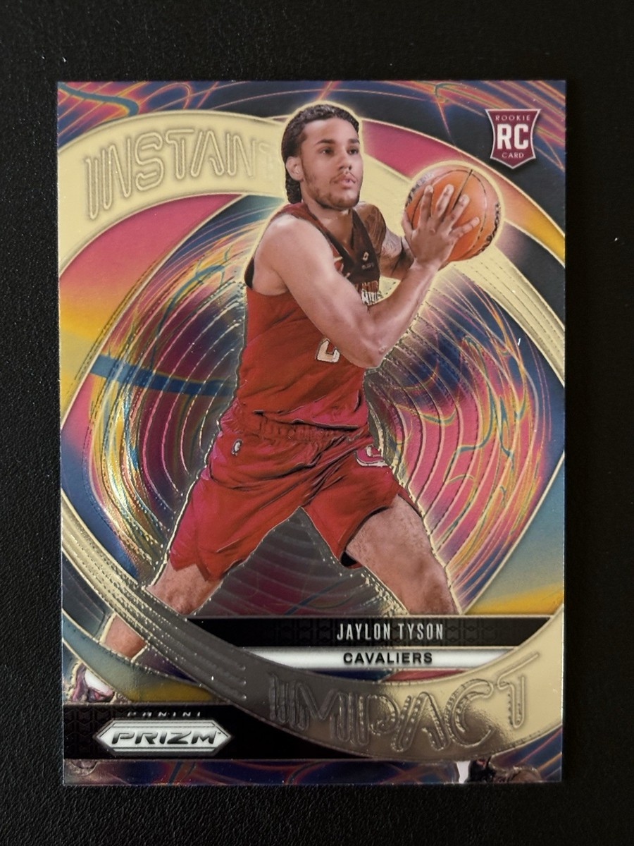 2024-25 Panini Prizm Jaylon Tyson Instant Impact Rookie Card! Pack
