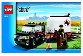LEGO CITY: 4WD with Horse Trailer #7635 - Used, No Box