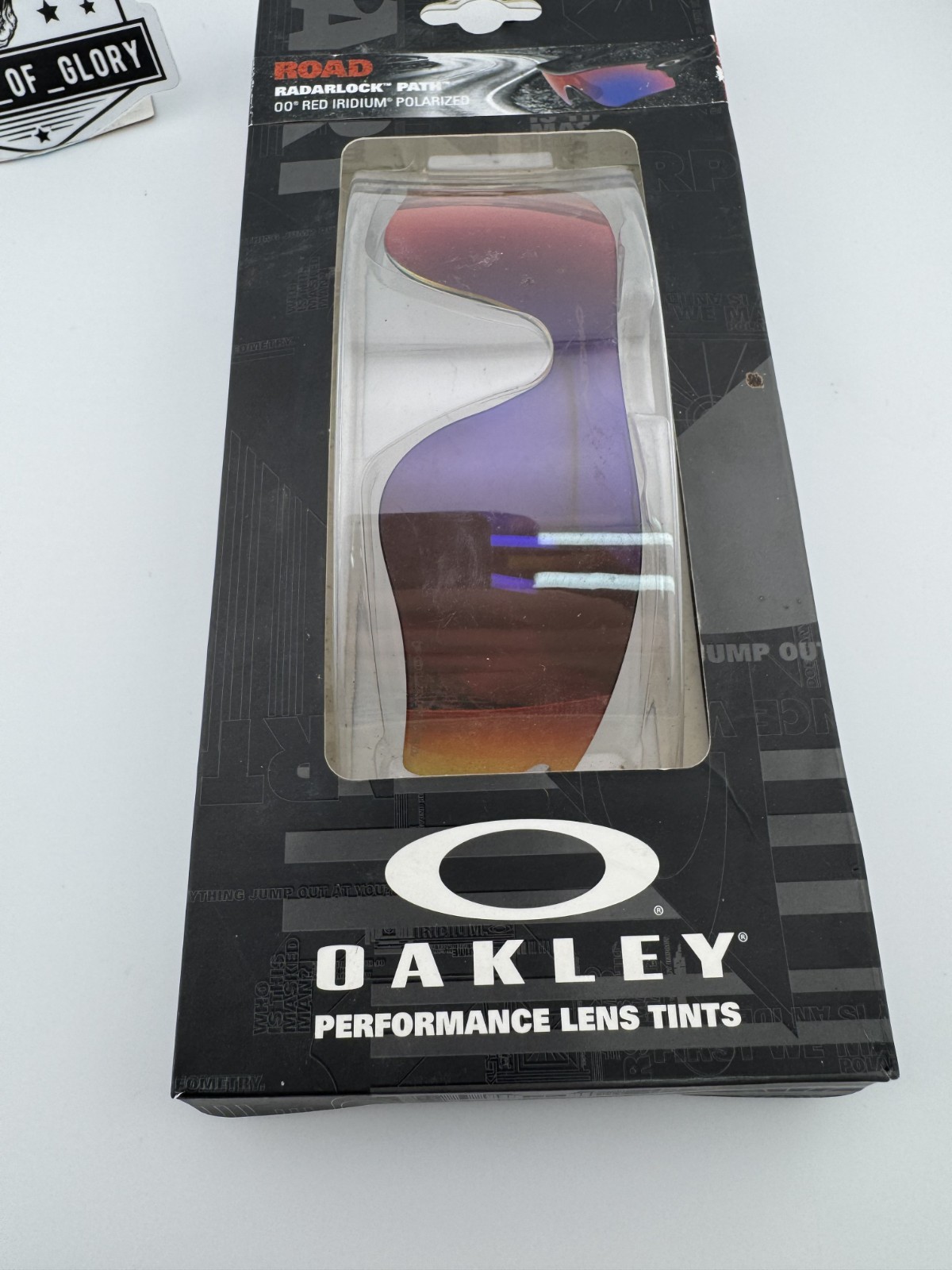 OAKLEY RADARLOCK PATH OO RED IRIDIUM POLARIZED LENS SUNGLASSES AUTHENTIC RARE 9 image 4