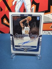 2024-25 Donruss Optic Signature Series Prizm auto RC Ariel Hukporti SS-HUK