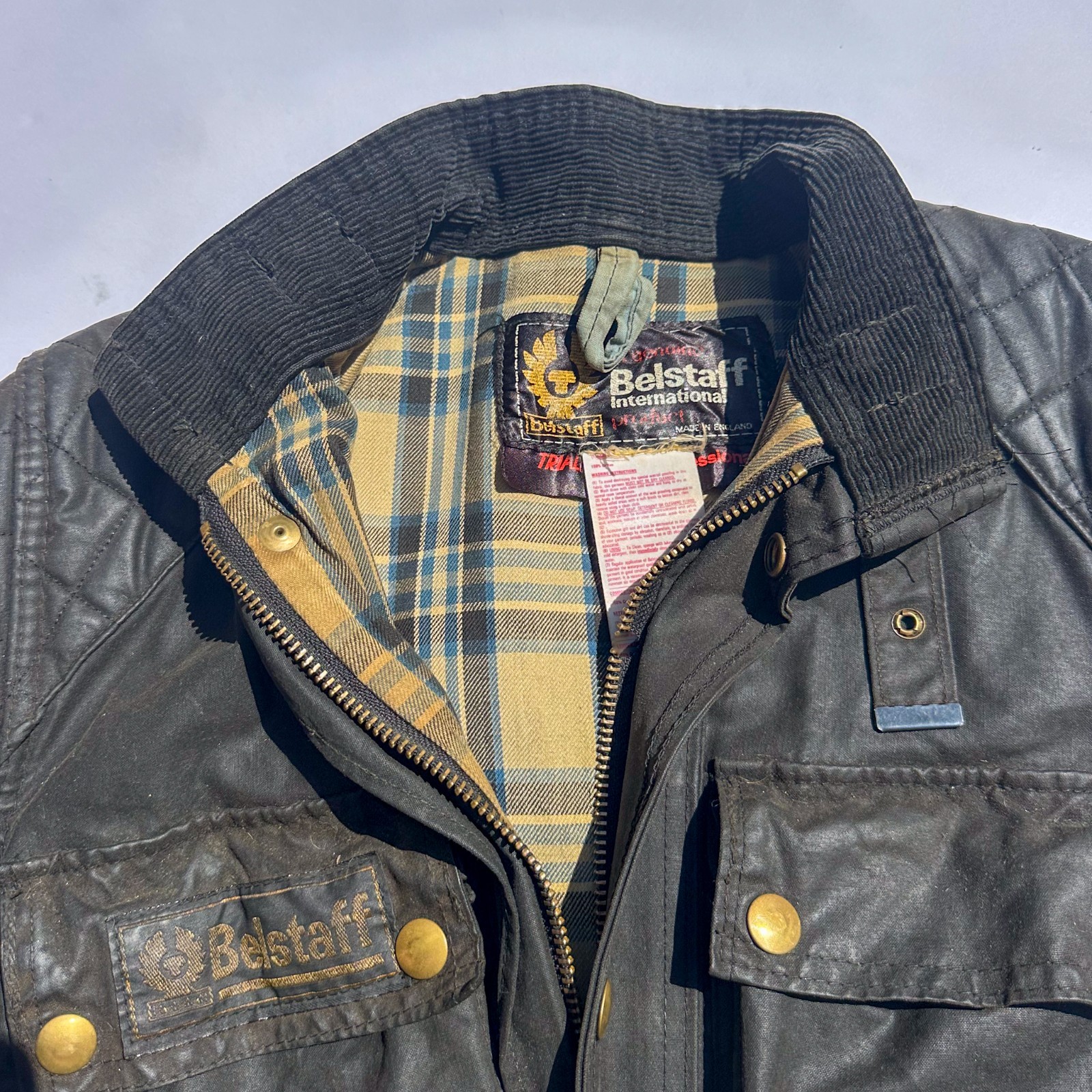 Vintage 1970'S BELSTAFF TRIALMASTER PRO WAX COTTON MO… - Gem