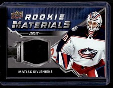 2020-21 Upper Deck Series 2  Rookie Materials Matiss Kivlenieks Rookie #RM-KI