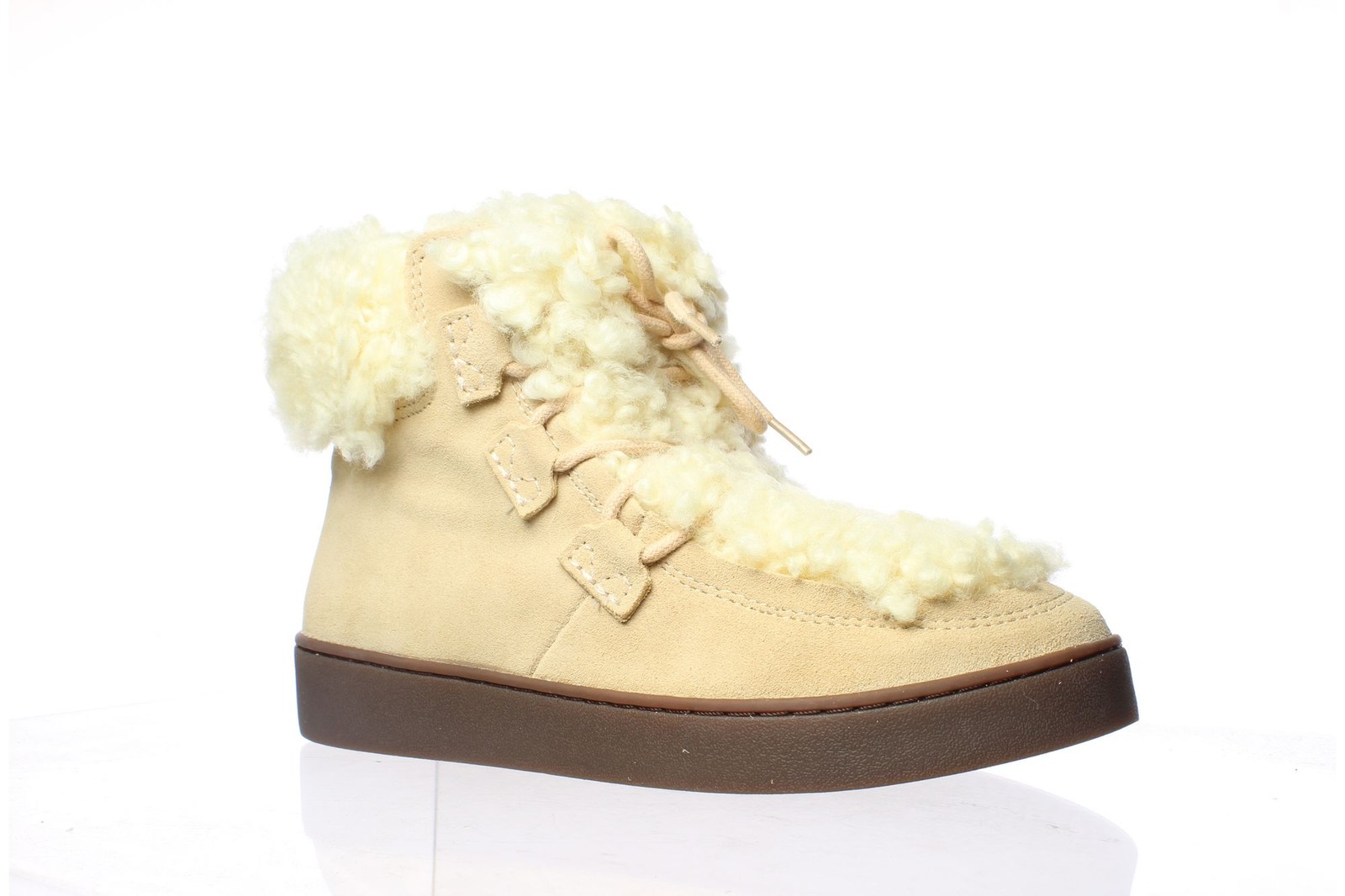 Vionic Womens Splendid Oak Sand Snow Boots Size 6