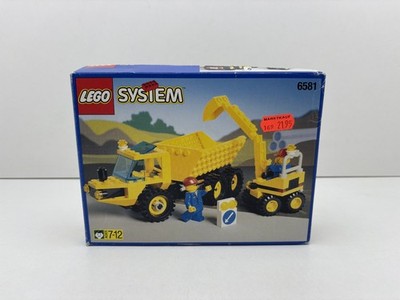 LEGO  System Town Classsic 6581 Dig N Dump komplett mit BA & OVP