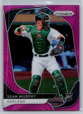 Sean Murphy 2020 Panini Prizm Baseball - PINK RC #134 - Oakland A's Athletics
