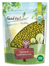 Frijoles Mung orgánicos — germinables, no transgénicos, kosher, crudos, veganos — de Food to Live