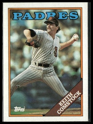 1988 Topps KEITH COMSTOCK #778 NM ERROR