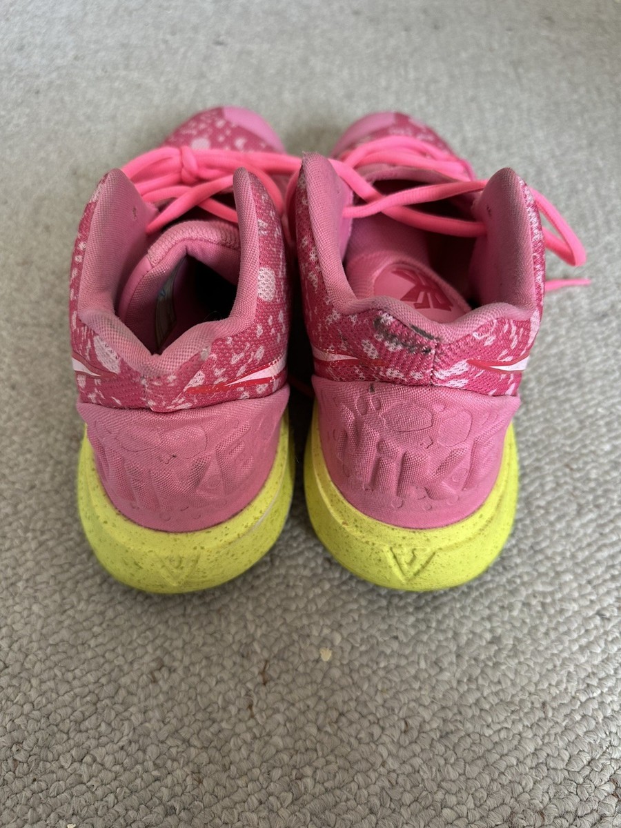 Nike Kyrie 5 Pink & Yellow Patrick Star SpongeBob CJ6950‑600 men