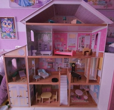 Kidkraft Puppenhaus Majestic Mansion XXL mit Zubehör Ohne OVP Top Zustand