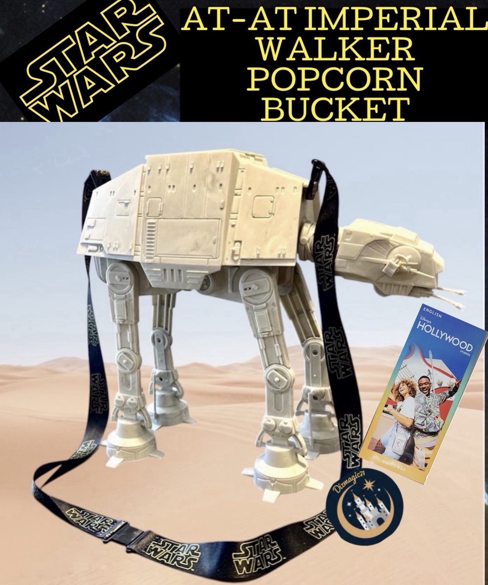 STAR WARS ポップコーンボックス　AT-AT Disneyland StarWars AT-AT Imperial Walker Popcorn Bucket Galaxy