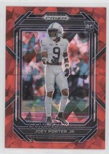 2023 Panini Prizm Draft Picks Red Ice Prizm Joey Porter Jr #175 0hk3