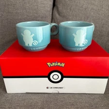 Le Creuset Pokemon Collection Stacking mug cup 2set JAPAN