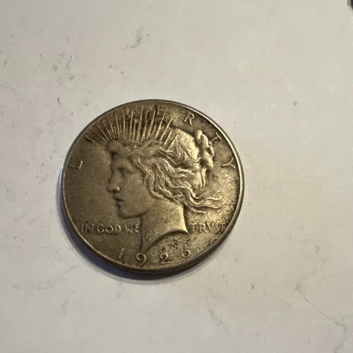 1926 Peace Dollar $1 Silver-Circulated Business Strike Uncertified