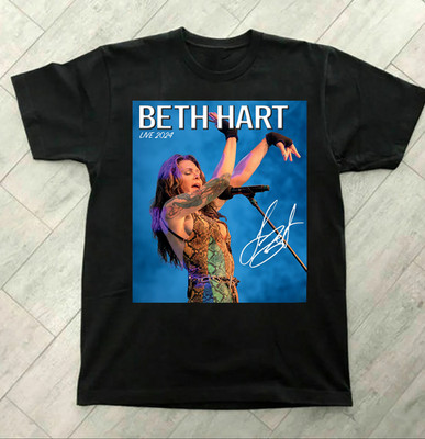 Beth Hart Singer Live Signature Tour Unisex T-Shirt All Size S To 5XL BT571