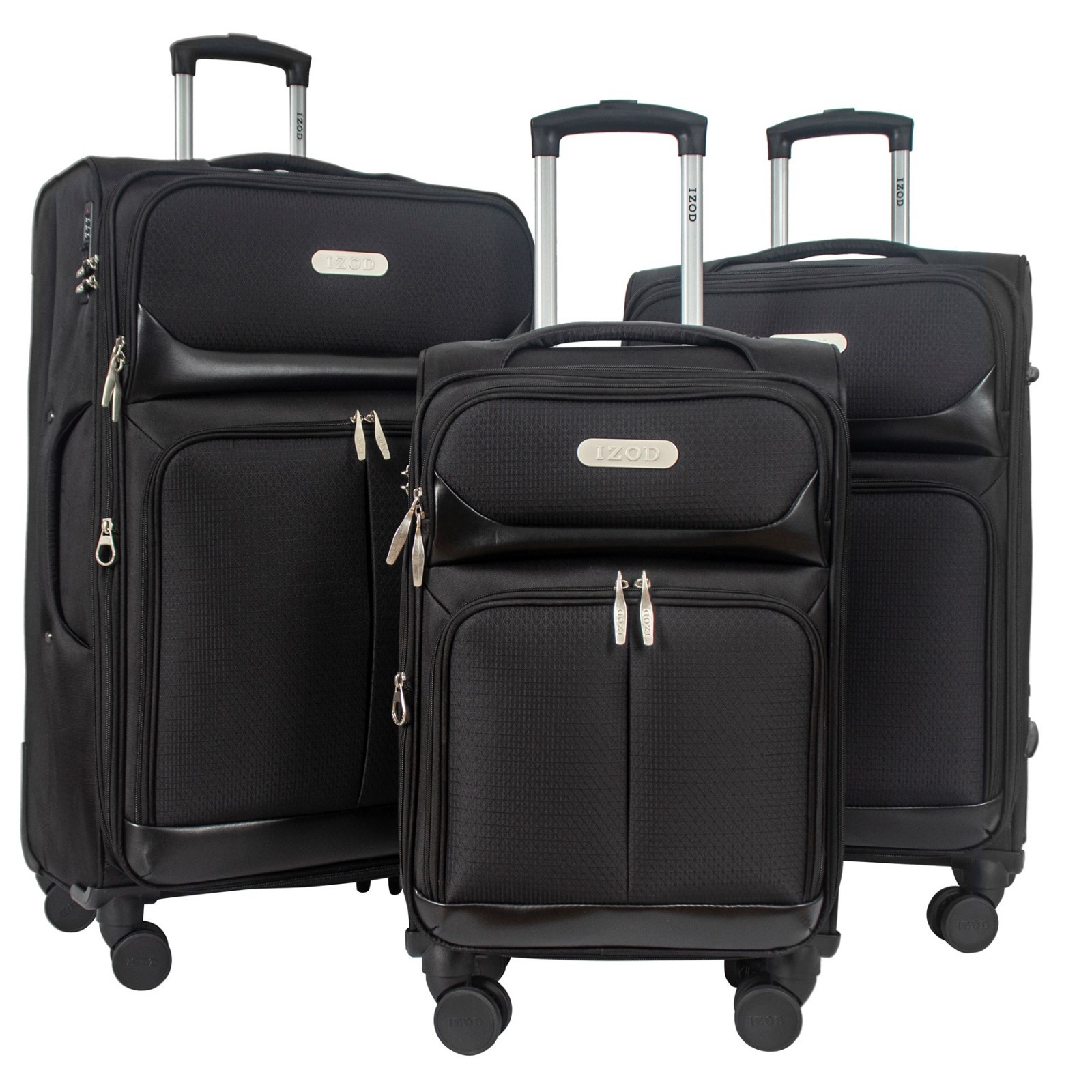 Expandable Lightweight 3 Piece Luggage Set 20/24/28