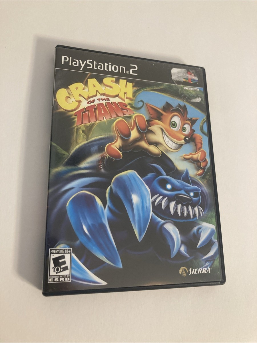 Crash Of The Titans Sony PlayStation 2 (PS2, 2007) Game/Case