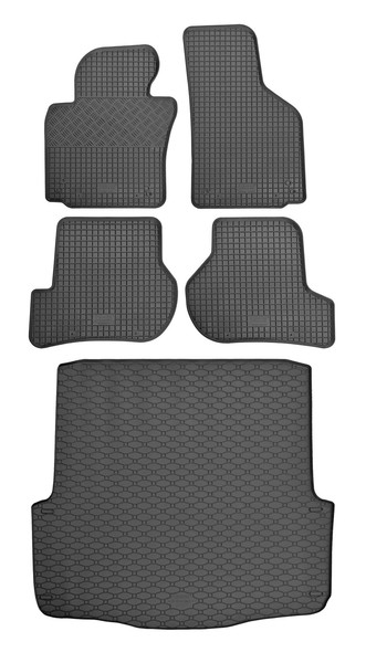 FußMatten & Kofferwanne Geeignet FüR Skoda Octavia II Kombi Ab 2005-image